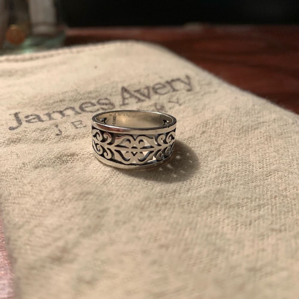 James Avery Open Adorned ring